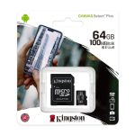 Kingston Canvas Select Plus Memory Card 64GB MicroSDXC Class 10