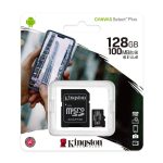 Kingston Canvas Select Plus Memory Card 128GB MicroSDXC Class 10
