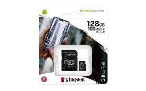 Kingston Canvas Select Plus Memory Card 128GB MicroSDXC Class 10