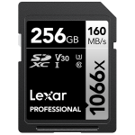 Lexar Professional SILVER Series 256GB 1066x SDXC UHS-I