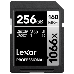 Lexar Professional SILVER Series 256GB 1066x SDXC UHS-I