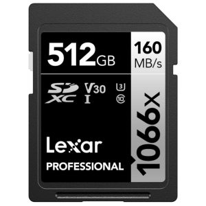 Lexar Professional SILVER Series 512GB 1066x SDXC UHS-I