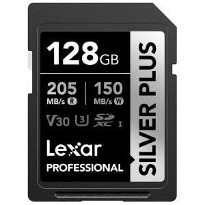 Lexar Professional SILVER PRO 128GB SDXC Memory Card