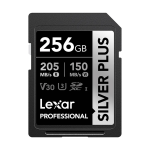 Lexar Professional SILVER PLUS 256GB SDXC Memory Card