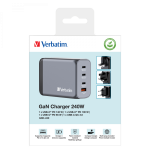 Verbatim 240W 4-in-1 GaN Wall Charger