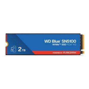 WD Blue SN5100 M.2 2TB PCIe 4.0 NVMe Internal SSD
